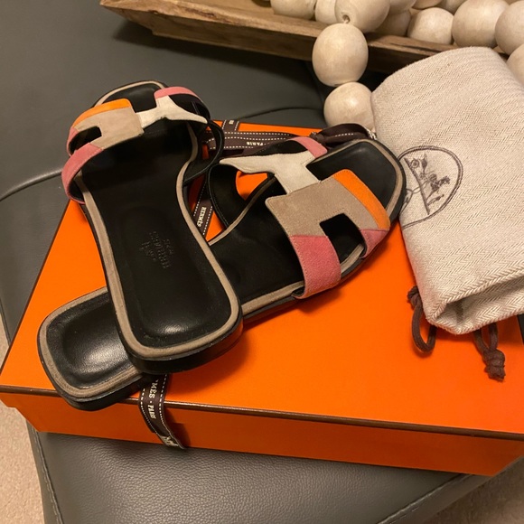 Hermes Oran suede slides - SOLD - Picture 3 of 8